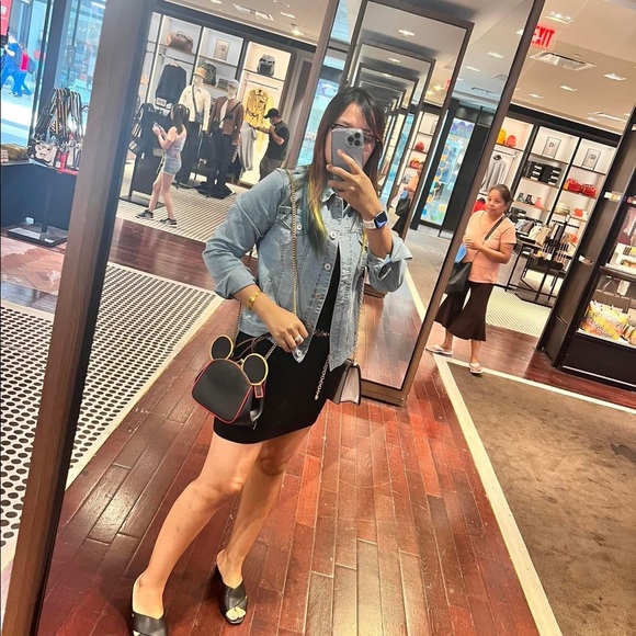 🎀Coach NWT Disney Mickey Mouse X Keith Haring Kisslock Bag - Picture 7 of 16